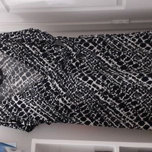 Black and White Dress